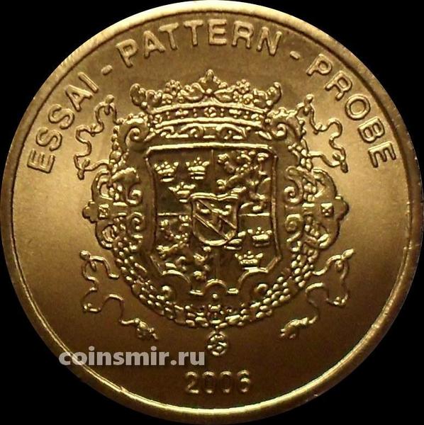 50 евроцентов 2006 Швеция. Европроба. Ceros. Герб.