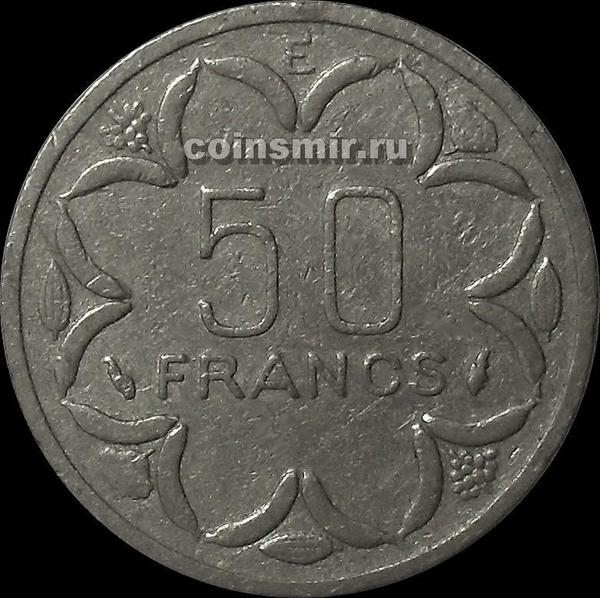 50 франков 1976  Е Центральная Африка.