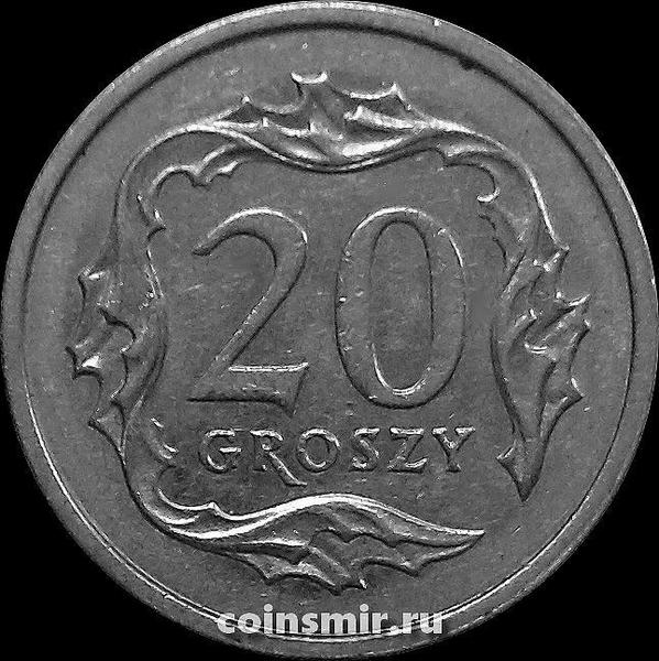 20 грошей 2004 Польша.