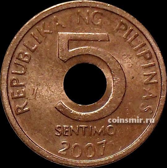 5 сентимо 2007 Филиппины.
