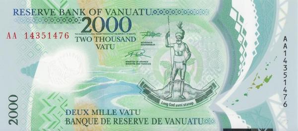 2000 вату 2014 Вануату.