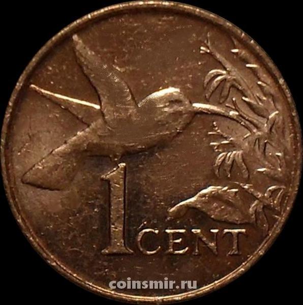 1 цент 2001 Тринидад и Тобаго. Колибри.