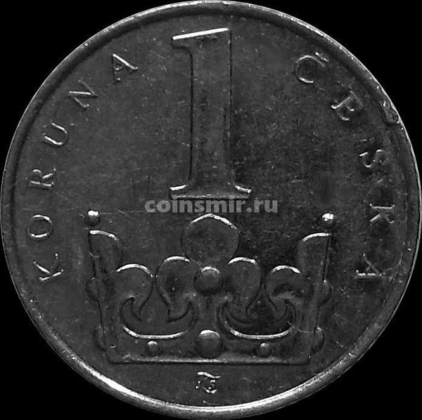 1 крона 1995 Чехия.