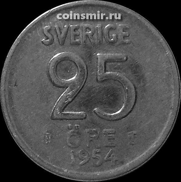 25 эре 1954 TS Швеция.