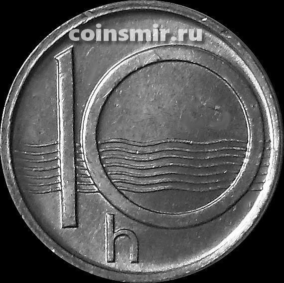 10 геллеров 1994 Чехия. (в наличии 2000 год)