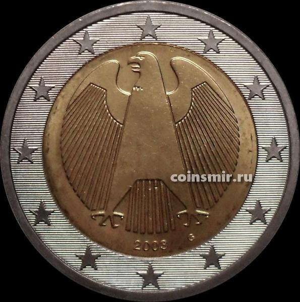 2 евро 2002 G Германия. aUNC