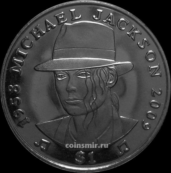 1 доллар 2009 Сьерра-Леоне. Майкл Джексон.