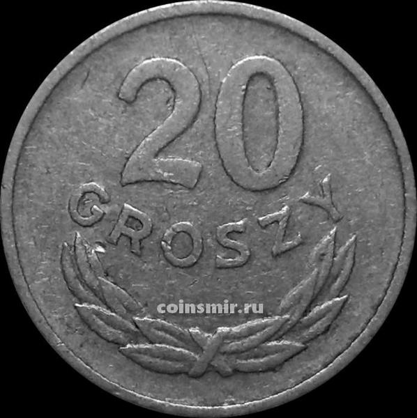20 грошей 1966 Польша.