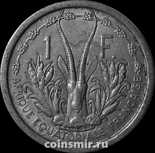 1 франк 1948 Французская Экваториальная Африка.