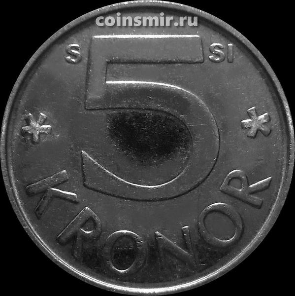 5 крон 2008 SI Швеция.