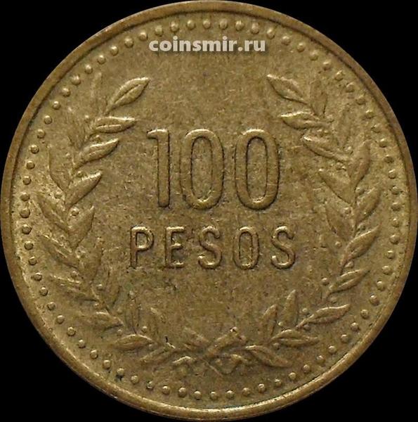100 песо 1993 Колумбия.