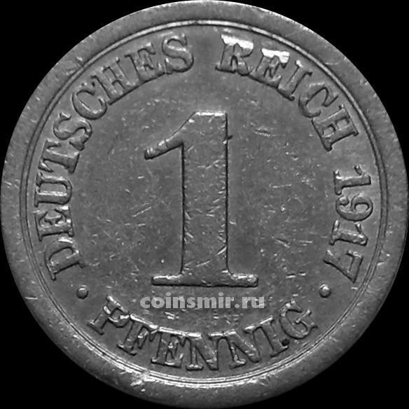 1 пфенниг 1917 А Германия.
