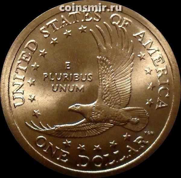 1 доллар 2005 D США. Парящий орел.