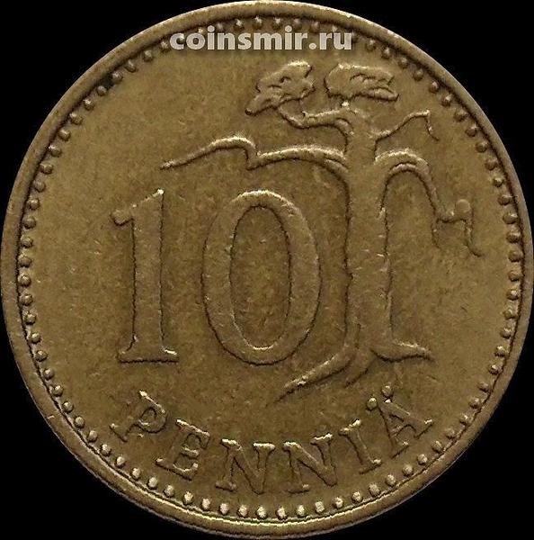 10 пенни 1964 S Финляндия.