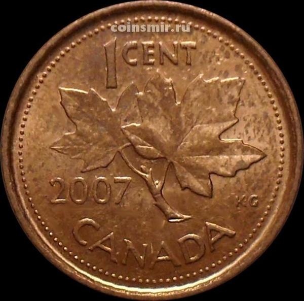 1 цент 2007 Канада.