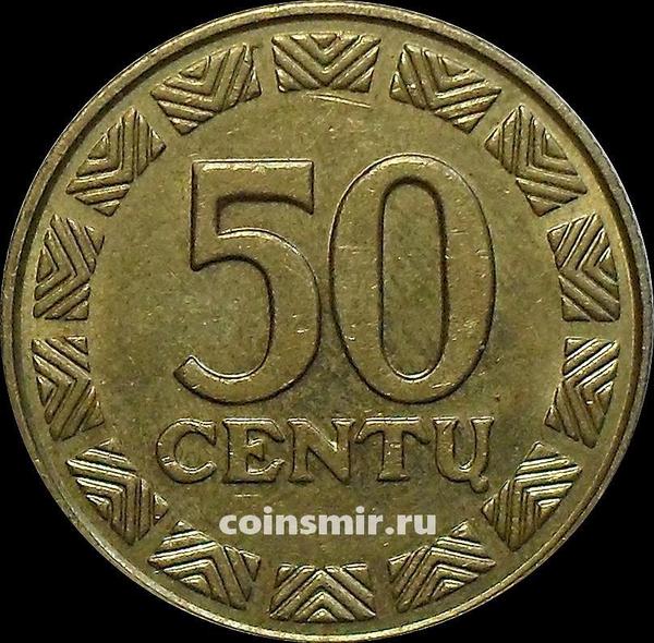 50 центов 2000 Литва.