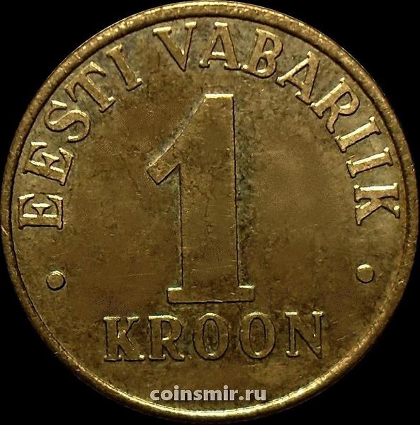 1 крона 2006  Эстония.