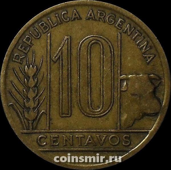 10 сентаво 1944 Аргентина.