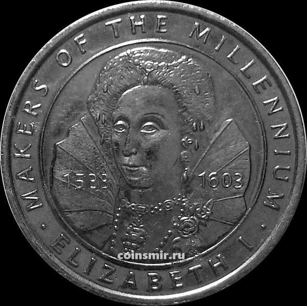 Жетон Елизавета I 1533 -1603. Миллениум 2000.