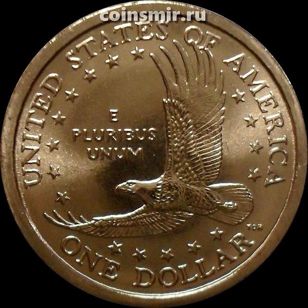 1 доллар 2001 Р США. Парящий орел.