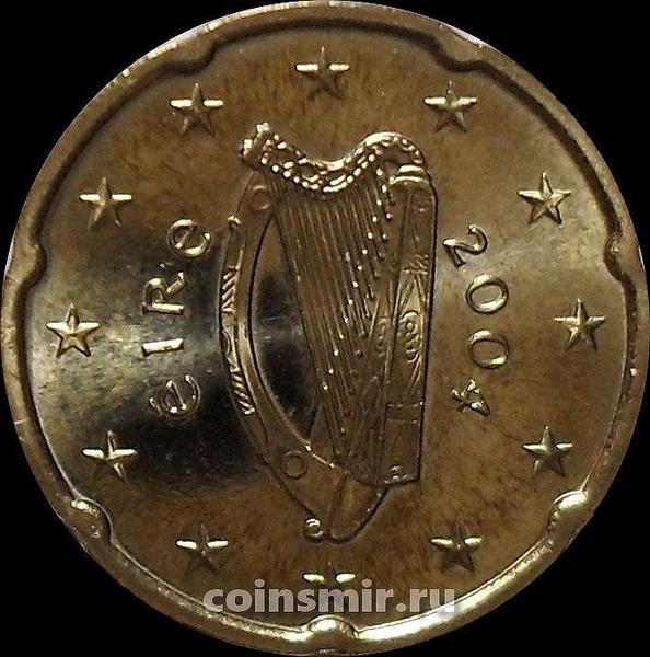 20 евроцентов 2004 Ирландия. Кельтская арфа.
