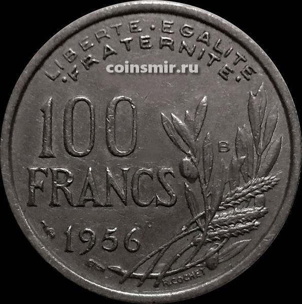 100 франков 1956 В Франция.