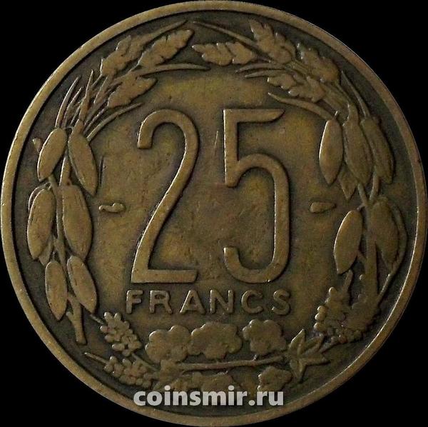 25 франков 1958 Камерун.