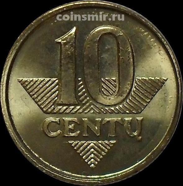 10 центов 2009 Литва.