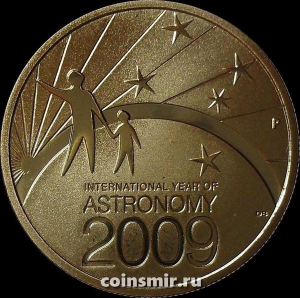 1 доллар 2009 Австралия. Год астрономии.