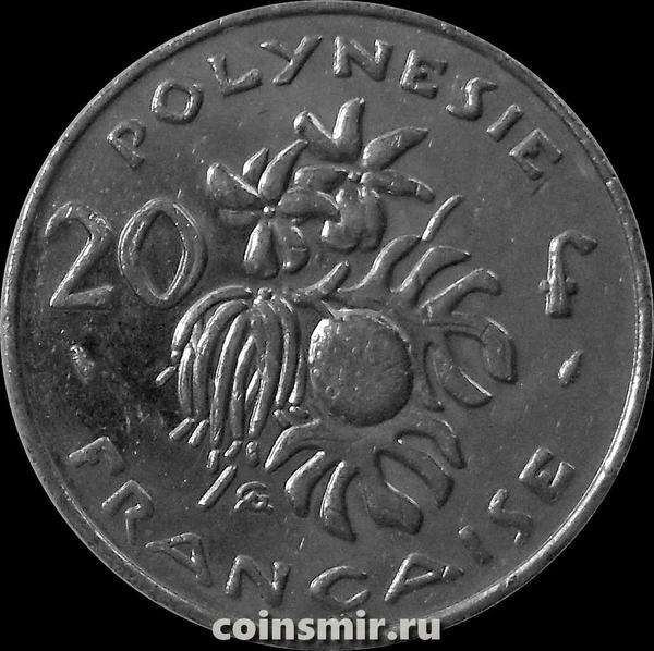 20 франков 1991 Французская Полинезия.