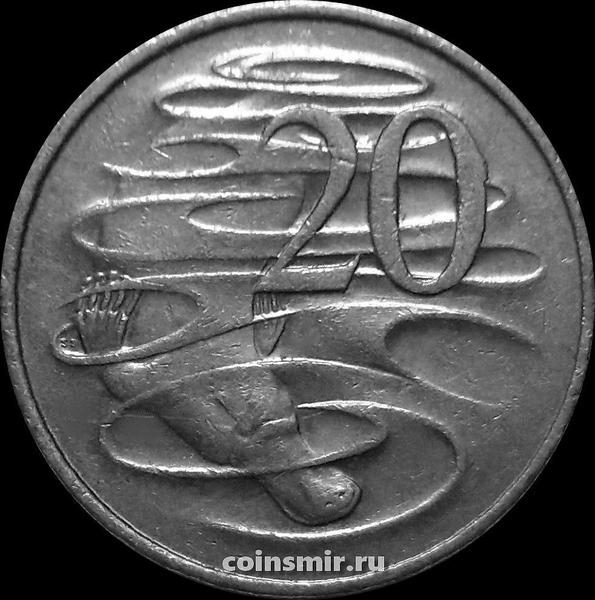 20 центов 2000 Австралия. Утконос.