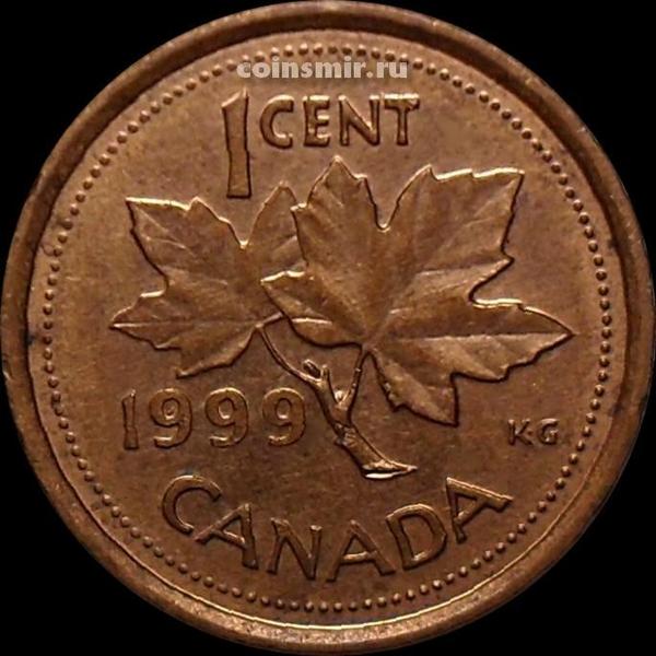 1 цент 1999 Канада.