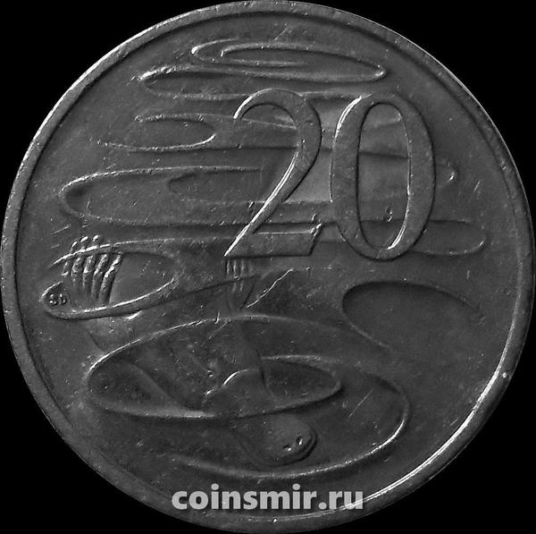 20 центов 2012 Австралия. Утконос.