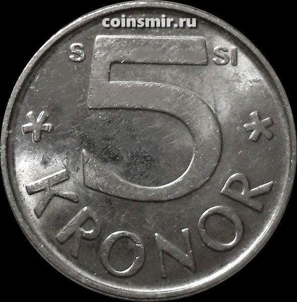 5 крон 2009 SI Швеция.