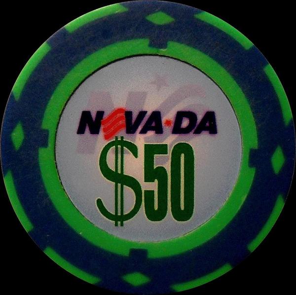 Фишка казино Невада 50 у.е.