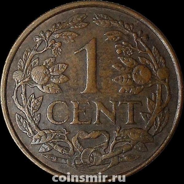 1 цент 1965 Нидерландские Антилы.