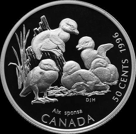 50 центов 1996 Канада. Утята.