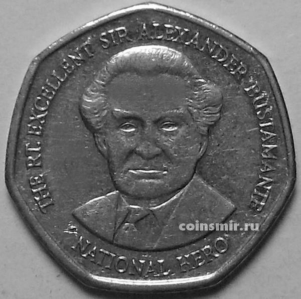 1 доллар 1996 Ямайка. Александр Бустаманте.